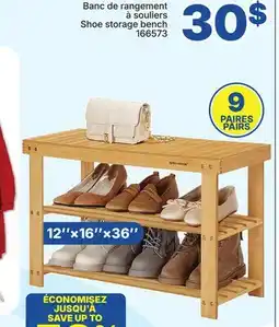 Rossy Shoe storage bench offer