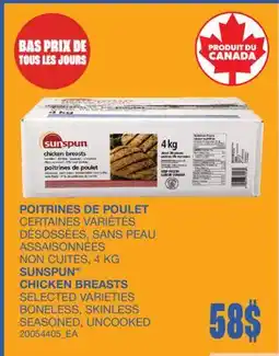 Wholesale Club POITRINES DE POULET offer