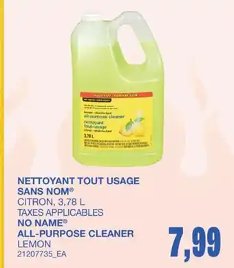 Wholesale Club NETTOYANT TOUT USAGE CITRON offer