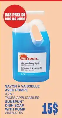 Wholesale Club SAVON À VAISSELLE AVEC POMPE offer