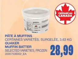 Wholesale Club PÂTE À MUFFINS offer
