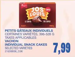 Wholesale Club PETITS GÂTEAUX INDIVIDUELS offer