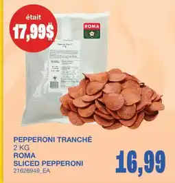 Wholesale Club PEPPERONI TRANCHÉ offer