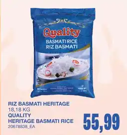 Wholesale Club RIZ BASMATI HERITAGE offer