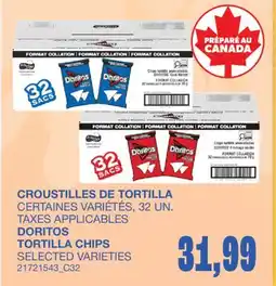 Wholesale Club CROUSTILLES DE TORTILLA, 32 UN offer