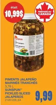 Wholesale Club PIMENTS JALAPEÑO MARINÉS TRANCHÉS offer
