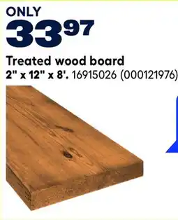 RONA Treated wood board 2 x 12 x 8' offer