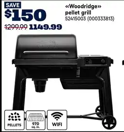 RONA Woodridge pellet grill offer