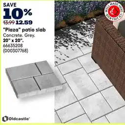 RONA Oldcastle Plaza patio slab 20 x 20 offer