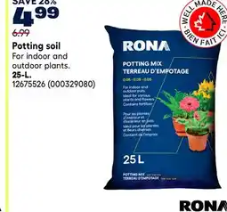 RONA RONA Potting soil 25-L offer