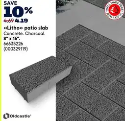 RONA Oldcastle Litho patio slab offer