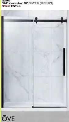 RONA All OVE shower doors and bases offer