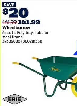 RONA Erie Wheelbarrow offer