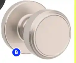 RONA Maven door knob Passage knob, satin nickel offer