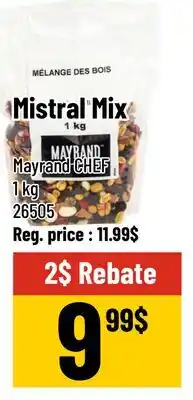 Mayrand Cashews roasted salted Mistral Mix offer