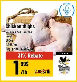 Mayrand Chicken thighs offer