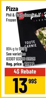 Mayrand Pizza offer