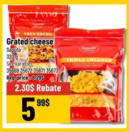 Mayrand Grated cheese offer