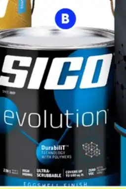 RONA 3.78 L cans of SICO Evolution offer