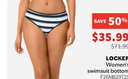 Sports Experts ANNE COLE LOCKER LOCKER Women's swimsuit bottom offer