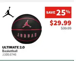 Sports Experts JORDAN ULTIMATE 2.0 Basketball offer