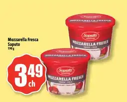 Bonanza Mozzarella Fresca Saputo offer