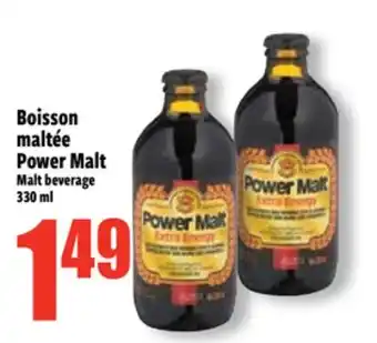 Bonanza Boisson maltée Power Malt offer