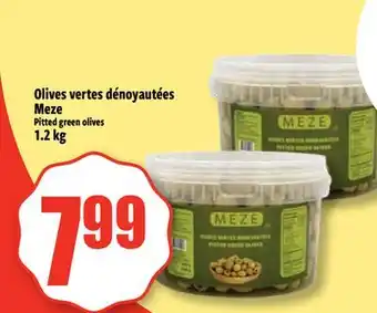 Bonanza Olives vertes dénoyautées Meze offer