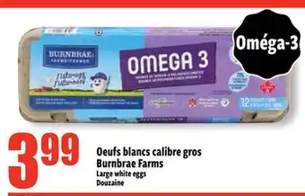 Bonanza Large white eggs offer