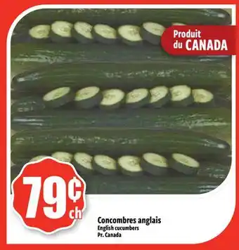 Bonanza Concombres anglais offer