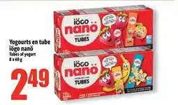 Bonanza Yogourts en tube iögo nanö offer