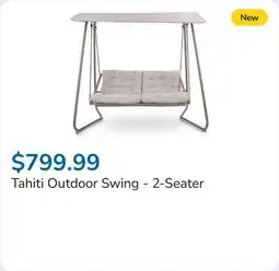 Club Piscine Tahiti Outdoor Swing - 2-Seater offer