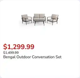 Club Piscine Bengal Outdoor Conversation Set offer