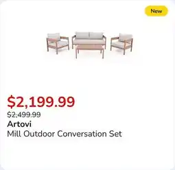 Club Piscine Mill Outdoor Conversation Set offer