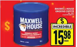 Super C MAXWELL HOUSE GROUND COFFEE offer