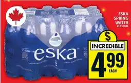 Super C Eska Spring Water offer