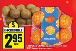 Super C Seedless Oranges & Kiwis offer