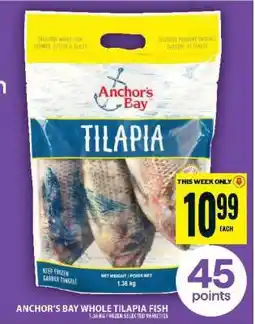 Super C ANCHOR'S BAY WHOLE TILAPIA FISH offer