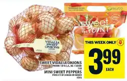 Super C Sweet Vidalia Onions offer