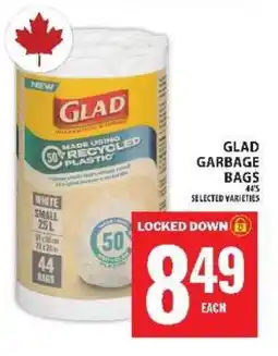 Super C GLAD GARBAGE BAGS offer