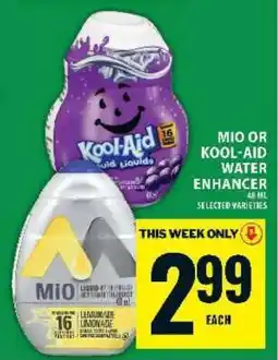 Super C Mio or Kool-Aid Water Enhancer offer