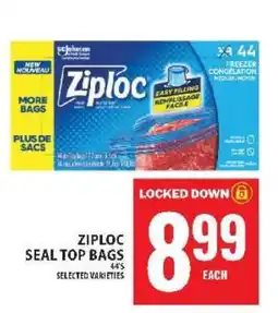 Super C Ziploc Seal Top Bags offer