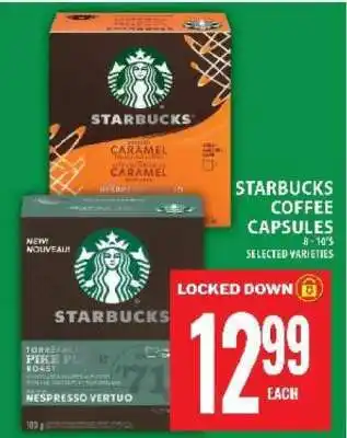 Super C STARBUCKS COFFEE CAPSULES offer