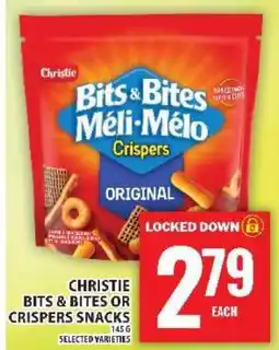 Super C CHRISTIE BITS & BITES OR CRISPERS SNACKS offer