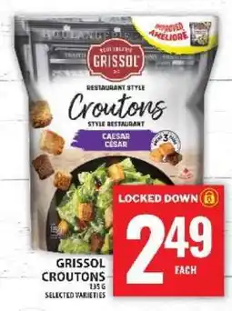 Super C Grissol Croutons offer