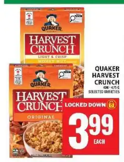 Super C QUAKER HARVEST CRUNCH offer