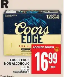 Super C COORS EDGE Non-Alcoholic Beer offer