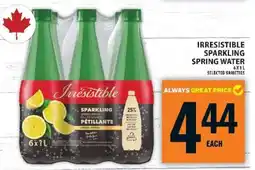 Super C Irresistible Sparkling Spring Water offer