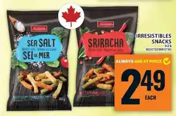 Super C Irresistibles Snacks offer