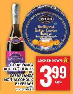 Super C Casablanca Butter Cookies & Non-Alcoholic Beverage offer
